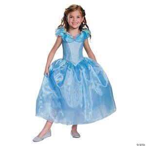 NWT Girls size 4 Cinderella Sparkle Halloween Princess dress